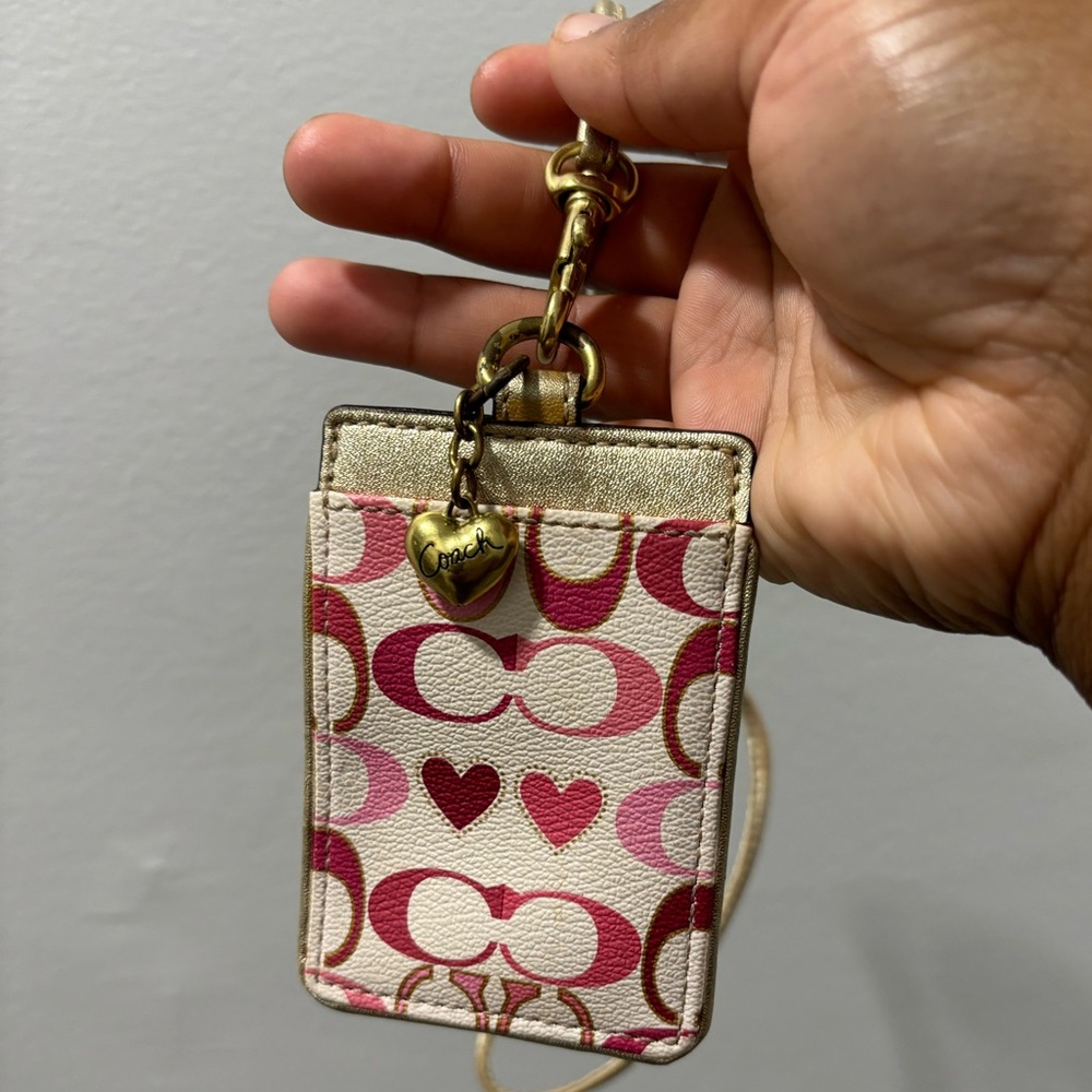 Coach ID Lanyard